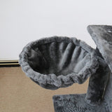 CATIO Chipboard Flannel Cat Scratching Tree - Abode 112cm V390-C200468