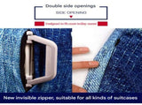 XL 29-32 Inch Elastic Cover with Zipper, Travel Suitcase Protector, Scratch Resistant V888-ELOSUNG13443