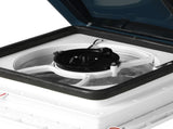 Manan Caravan Roof Vent Hatch RV Shower Air Exhaust 12V Fan LED Light Trailer CAR1077