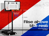 Dr.Dunk Adjustable Basketball Stand System Kids Hoop Portable Height Rim Ring V219-SPTBBLDRDBS11
