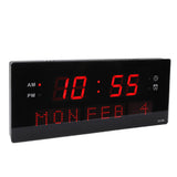 LED Wall Decorative Black Frame Elegant Style Hanging Holes Digital Display Electric Desk V1294-YM0715-3115220045113