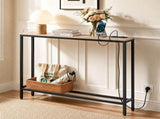 Artiss Console Table Entryway Hallway Display Desk Charging Station Wood FUR-U-CST-05-WD