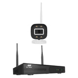 UL-tech Wireless CCTV Security System 8CH NVR 3MP 8 Square Cameras 2TB CCTV-WF-CLA-8C-8P-2T