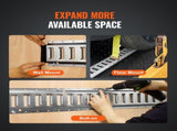 E Track Tie-Down Rail Kit, 24PCS 1524 mm E-Tracks Set Includes 8 Steel Rails & 8 O-Rings & 8 V952-YSDXE5FT32PCSRMMSV0