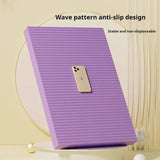 4CM Ultra-Thick NBR Yoga Fitness Support Pad Purple V728-LP1005008827896975