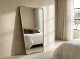 Interior Ave - Pierre Full Length Gold Frame Wall Mirror Classic Statement V355-IA-SM-PIE-GOL
