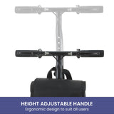 Orthonica Foldable Steel Mobility Knee Scooter Walker FRW-MAS-06L-BK