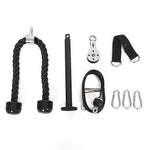 Fitness Pulley Set Gym Kit Tool Accessories Wire Rope V63-842231