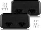 2 Pcs Deck Access Hatch Rectangle Boat Deck Hatch & Lid with 20 Screws Non Slip Surface for V1258-DP02-C-3039