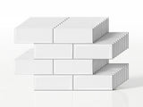 Artiss 3D Peel and Stick Wall Tiles Self Adhesive Subway Backsplash 10 Sheets, White PST-200-WH
