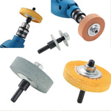 Buffing Polishing Wheel Kit 3 inch,for Bench Buffer/Bench Grinder,Buffing Wheel Hole 3/8 inch,Drill V1370-AZ4-07841