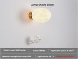 Astronaut Moon Wall Lamp with Three Colors of Light,Diameter 25cm V888-ELOSUNG15450