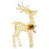Christabelle Light Up Christmas Reindeer Display Indoor Outdoor Decoration Warm White LED Light 112_MHA603