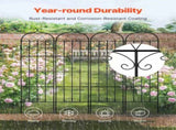Garden Trellis for Climbing Plants, 87 x 20 in, 4 Packs Rustproof Metal Garden Flower Trellis, V952-HPJHX4JTH87W88ZO1V0