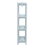 Bathroom Floor Shelf Bathroom Open Shelf Unit Freestanding Corner Rack Shelves V1294-YM0706-3112230061513