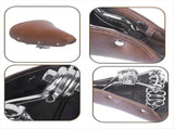 Retro Bike Saddle Soft Leather Bicycle Saddle Women Men for Vintage Handmade City Commuter Electric V1366-AZ2-W-21724