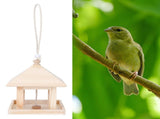 Hanging Bird House Nesting Box Feeding Feeder Box Garden Ornament Outdoor Tree DIY Decoration V1294-YM0718-3111200289011