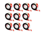 10Pcs Bird Repellent Ribbon Double Side Tape - Silver&Red V1263-JX-925