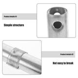 4Pcs Durable Steel Scaffold Connectors Plated Silver Scaffolding Pins for Mobile Use V1366-AZ2-W-20490