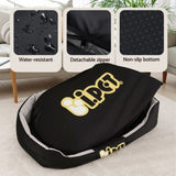 i.Pet Dog Bed XXL Large Jumbo Pet Calming Soft Sofa Cushion Mat Washable 130x90x26cm PET-BED-XXL130-BK
