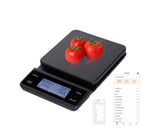 Food Nutrition Scale Food Kitchen Scale BT Digital Kitchen Scale with Nutritional Calculator and V1263-JX-2475