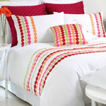 Georges Fine Linens Confetti Appliqued Quilt Cover Set Single V442-MFL-QUILTCS-CONFETTI-MULTI-SB