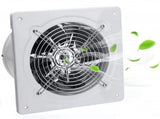8 inch Exhaust Fan Through-wall installation Ventilation Fans Exhaust Smoke Fan with Power Cord for V1370-AZ4-06447