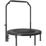 Foldable Mini Trampoline, 40 Inch Fitness Rebounder, Max Load 330lbs Exercise Trampoline, Stable & V952-YXJSBCDBSKZD98EZMV0