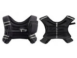 Centra 5.5kg Weighted Vest Adjustable Workout Weight Jacket Exercise Training SP1103-BK-12LB-AU