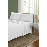 Double Bed Sheet Set 1800 Series Microfiber, Deep Pocket, Soft & Breathable, White V63-953231