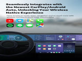 Mini 2-in-1 Wireless CarPlay & Android Auto Adapter - 5GHz WiFi 6, Bluetooth 5.4, Plug & Play V888-ELOSUNG35857