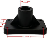 Adjustable Rotatable Plastic Fishing Rod 3 Mount Rack Holder Bracket Boat Canoeing Rowing Mount Kit V1259-DP01-A-2361