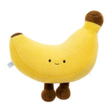 Throw Pillow Banana Shaped Long Body Pillow Ultra Soft Fluffy High Loft Filling Stress Relief Cuddle V1370-AZ4-09098