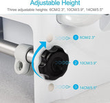 Toilet Seat Riser with Flip Up Handles Raised Toilet Safety Seat for Elderly V346-BL1097