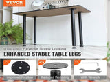 762MM Adjustable Desk Legs, Reinforced Steel Office Table Furniture legs Set of 4 for DIY, 544.3KG V952-ZGZT2YC30YC0ZVHG9V0