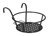 Hanging Railings Planter Containers Outdoor Plant Stand Over The Rail Flower Pot Holder for Patio V1294-YM0901-3117210136311