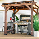 Backyard Discovery Saxony Grill/BBQ Electric Gazebo V420-BDGZ-SAXE-SET