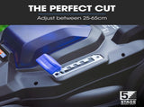 POWERBLADE 350CX 20V 13" Cordless Lawn Mower Kit, Fast Charger, 4Ah Battery, 5 Height, Brushless V219-MOWCLSPB1C3A