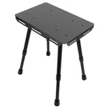 Camping Stool Folding Aluminum Alloy Oxford Cloth Lightweight 330.7lb Load Bearing Height Adjustable V1294-YM0901-3116240006011