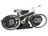 Bicycle Flip Clock Bike Shaped Flip Clock Battery Operated Retro Vintage Flip Down Desk Clock V1294-YM0901-3115240045411