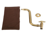 S Spout Antique Wall Mounted Single Cold Anti Freeze Copper Bathroom Basin Kitchen Sink V1294-YM0901-3112230060611