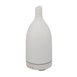 Ceramic Essential Oil Diffuser Ultrasound Aromatherapy Diffuser Quiet Waterless Auto Off Long Mouth V1294-YM0901-3113230285014