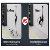 1 Set EV Charger Holder, Electric Car Charger Cable Holder, Charging Box Holder, Wall-Mount Electric V1366-AZ2-W-17951