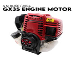 4 Stroke Engine Honda GX35 Copy Motor Brushcutter Trimmer Brush Cutter V379-GXENGMTR35