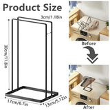 Hanger Organizer,Large Capacity Hanger Stacker Rack for Closet Laundry Room,Stainless Steel V1192-AZ-W-31979