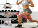 12-Pack Pink 12-Loop Numbered Yoga Stretch Strap - Durable Multi-Segment Resistance Fitness V888-ELOSUNG55901