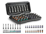 42-in-1 Magnetic Screwdriver Set with Detachable Ratchet Handle,Steel Bits for Various Screw V1189-LWWAL-20260401-06372