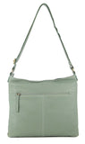 3-Piece Set Pierre Cardin Womens Woven Cross-Body Bag - Mint Green V563-PC-MINT-3X