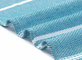 3 Pack Turkish Style Beach Towel Set 90x180cm - Quick Dry Lightweight Large Peshtemal Bath Sheet V888-ELOSUNG41342