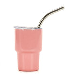 6Pack Mini Tumbler Shot Glass with Straw & Lid, Mini Tumbler Cups, Double Wall Tumbler Shot Glasses, V1366-AZ2-W-16303